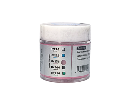 HY236 6.0W/m-K10克罐装粉色导热泥